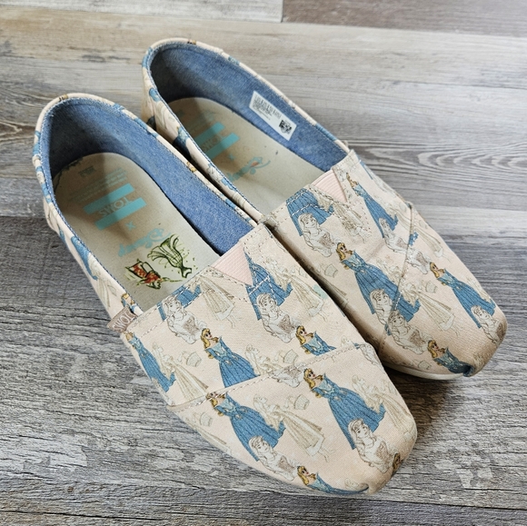 Toms Shoes Toms X Disney Sleeping Beauty Shoes Alpargata Womens 85